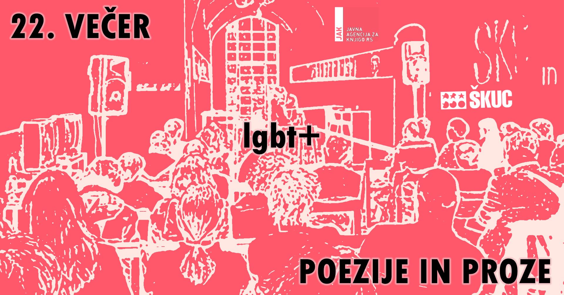 22. Večer LGBT+ poezije in proze