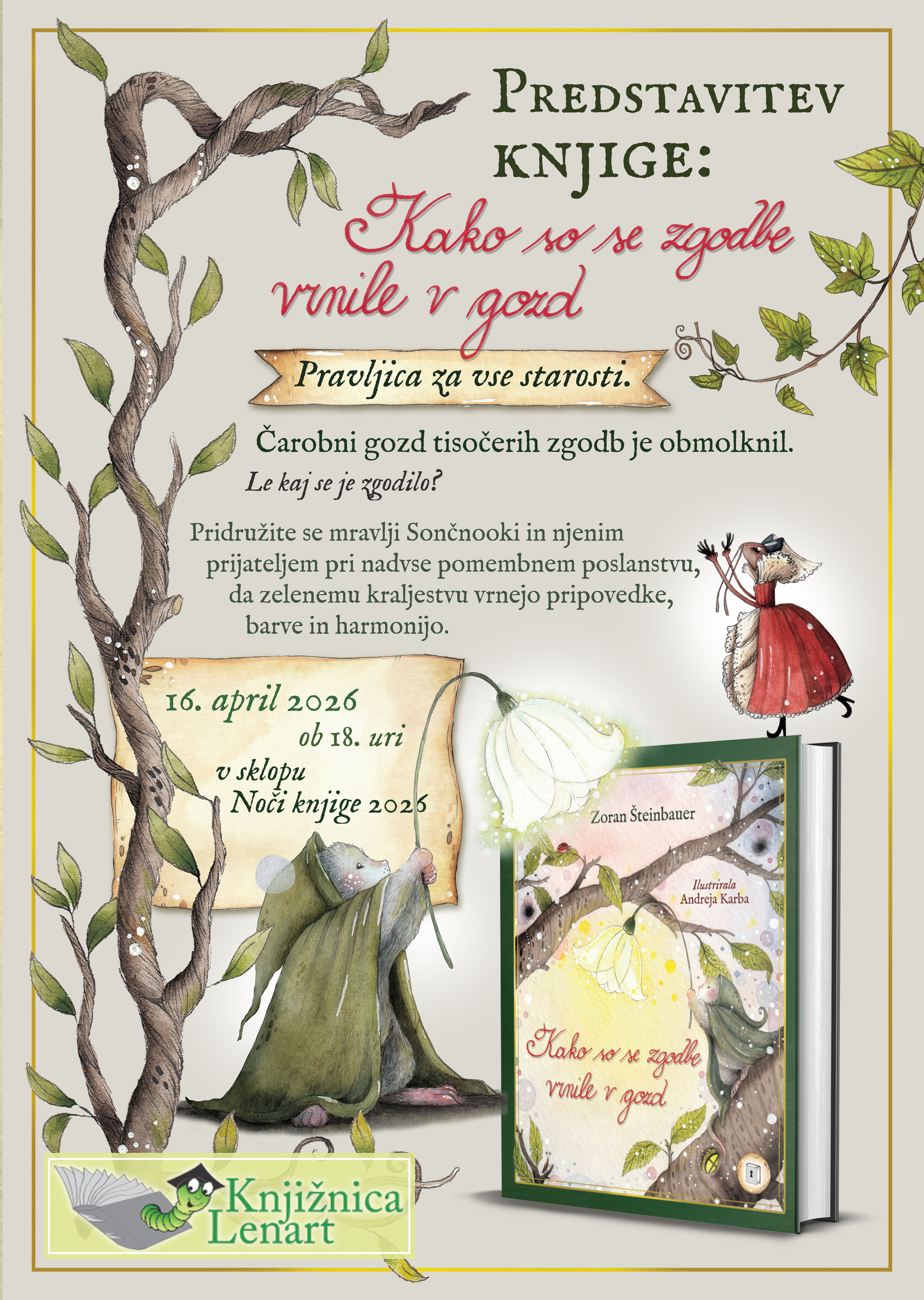 Kako so se zgodbe vrnile v gozd z Zoranom Šteinbauerjem