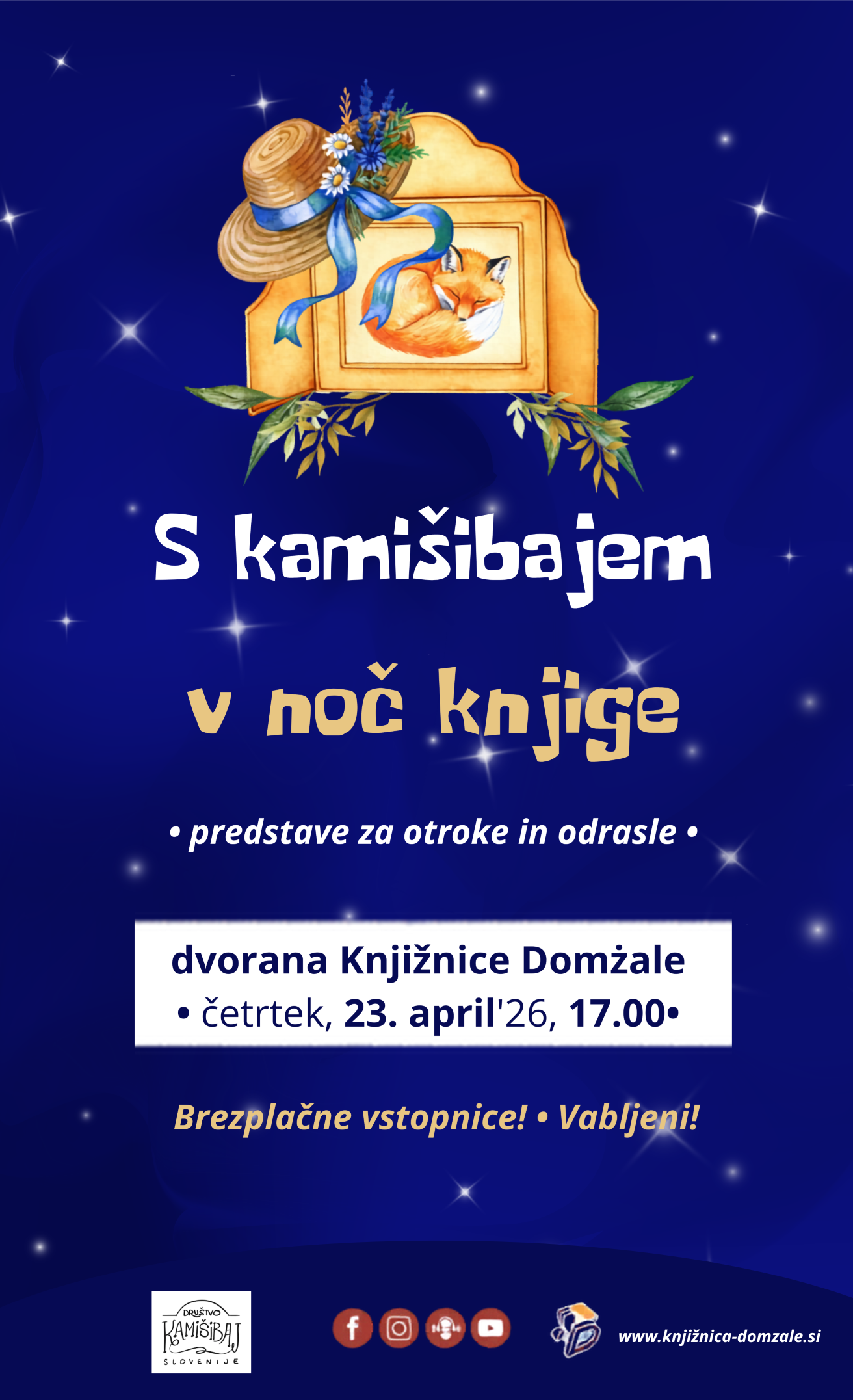 S kamišibajem v noč knjige